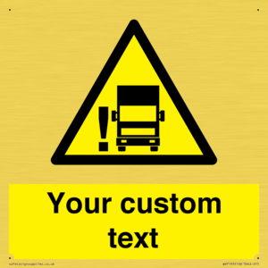 Custom warning blindspot